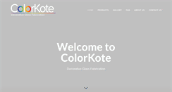 Desktop Screenshot of colorkotect.com